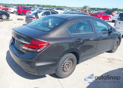 2013 Honda Civic Lx from USA, damaged, VIN 19XFB2F54DE222203